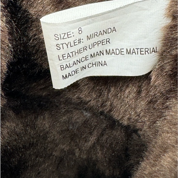 Isotoner Miranda Leather Boots Brown size 8 EUC‎ - Picture 9 of 10